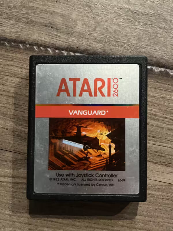 Vanguard (Atari 2600, 1983) CART ONLY