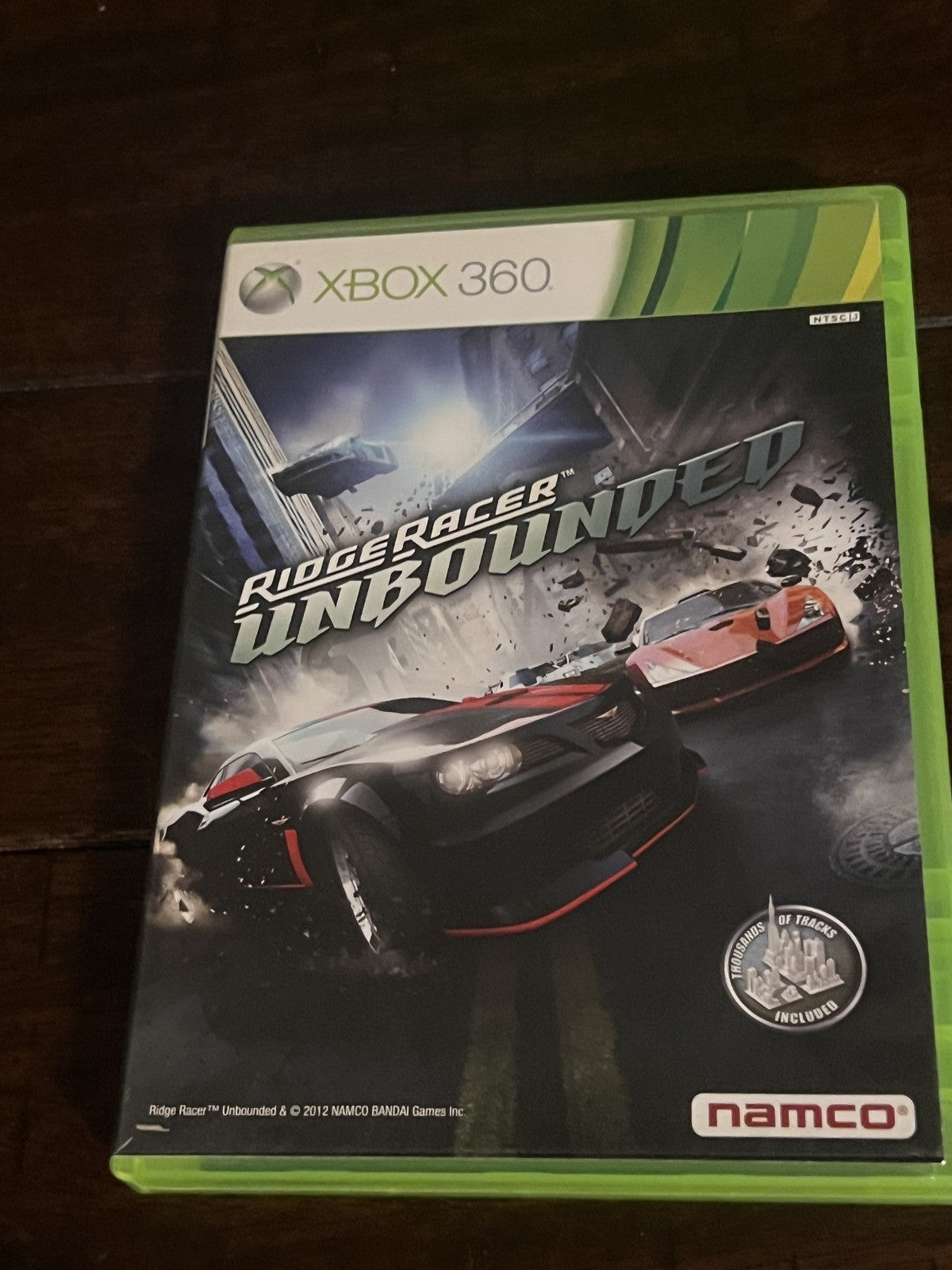 Ridge Racer Unbounded (Microsoft Xbox 360, 2012) CIB COMPLETE
