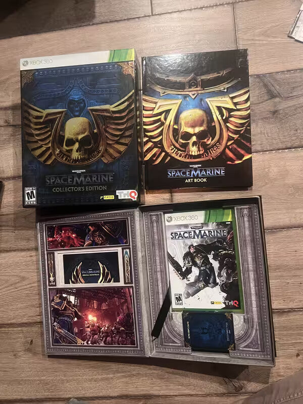 Warhammer 40,000: Space Marine Collector's Edition (Xbox 360, 2011) CIB NO SEAL
