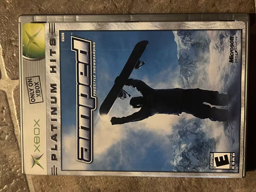 Amped Freestyle Snowboarding: Platinum Hits (Microsoft Xbox, 2001) CIB COMPLETE