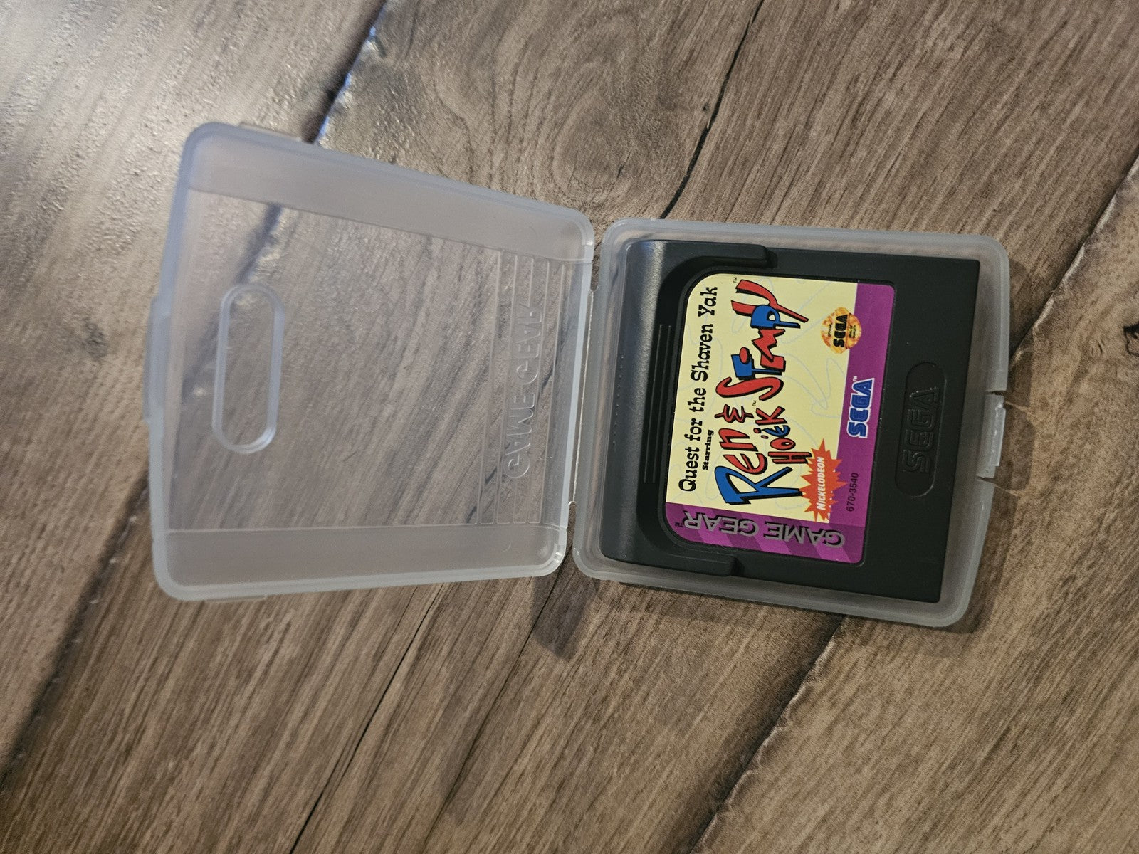 Ren and Stimpy Quest for the Shaven Yak (Sega Game Gear, 1994) CART ONLY