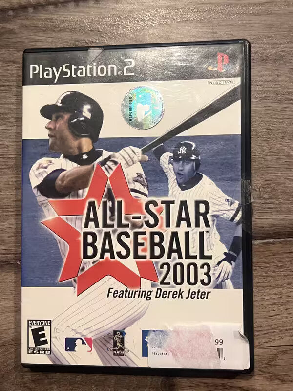 All-Star Baseball 2003 (Sony Playstation 2, 2002) NO MANUAL