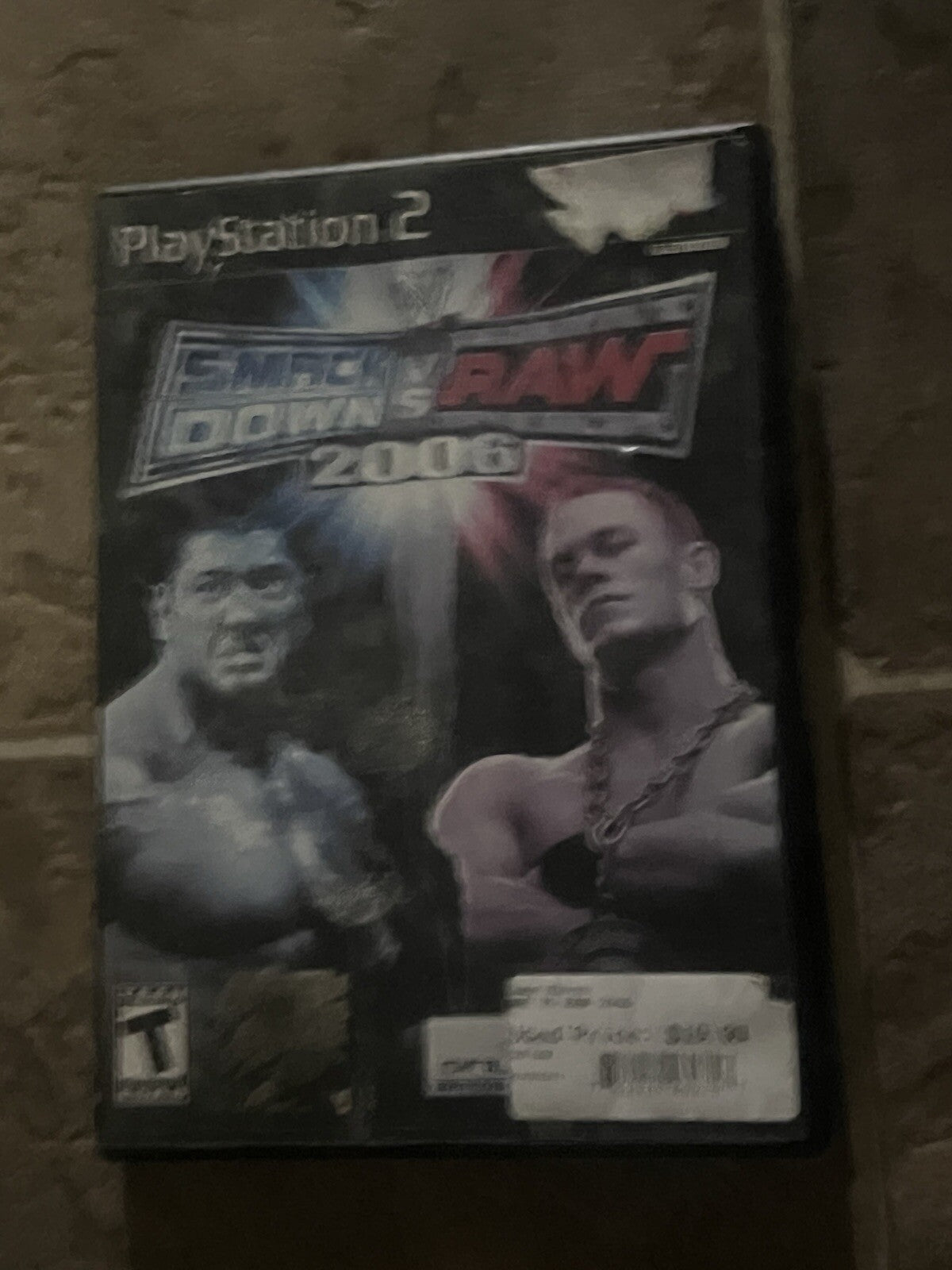 WWE SmackDown vs. Raw 2006 (Sony PlayStation 2 PS2, 2005) NO MANUAL