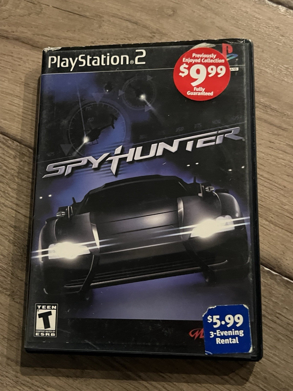 SpyHunter (Sony PlayStation 2, 2002) NO MANUAL