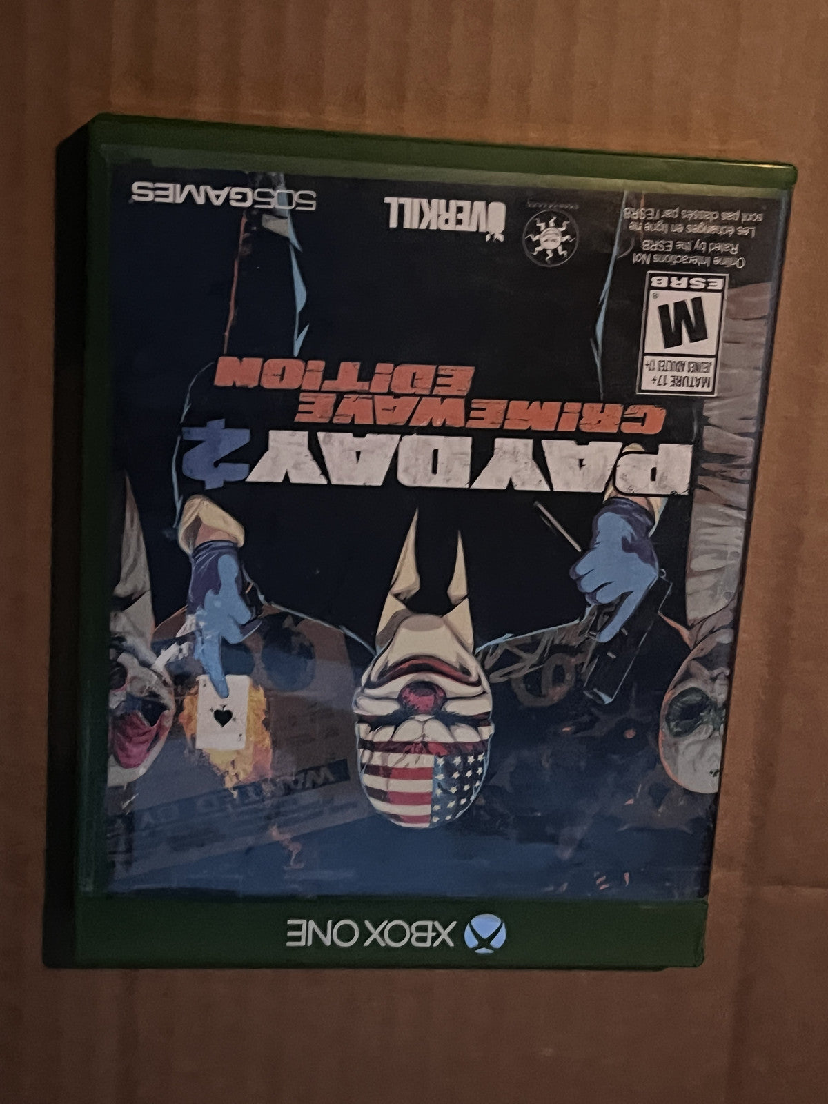 Payday 2: Crimewave Edition (Microsoft Xbox One, 2015) CIB COMPLETE
