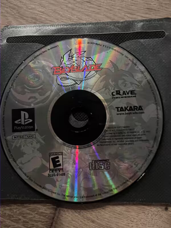 Beyblade Let It Rip (Playstation, 2002) DISC ONLY