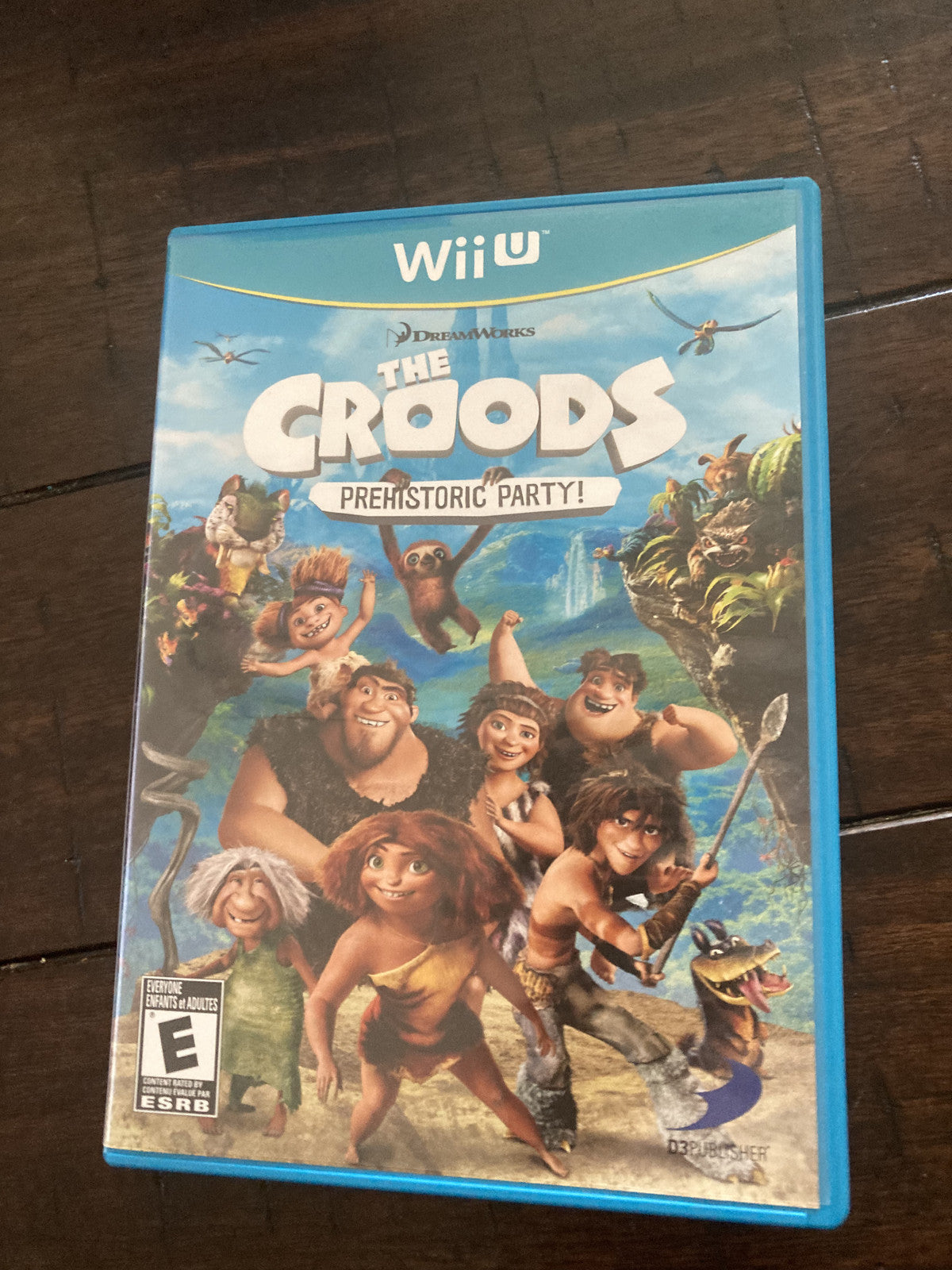 The Croods: Prehistoric Party (Nintendo Wii U, 2013) NO MANUAL