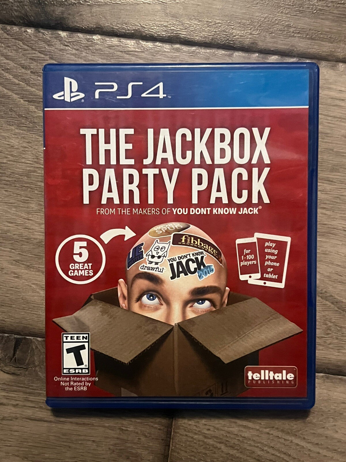 The Jackbox Party Pack (Sony PlayStation 4, 2015) CIB