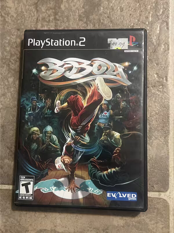 B-Boy (Sony Playstation 2 PS2, 2008) CIB COMPLETE