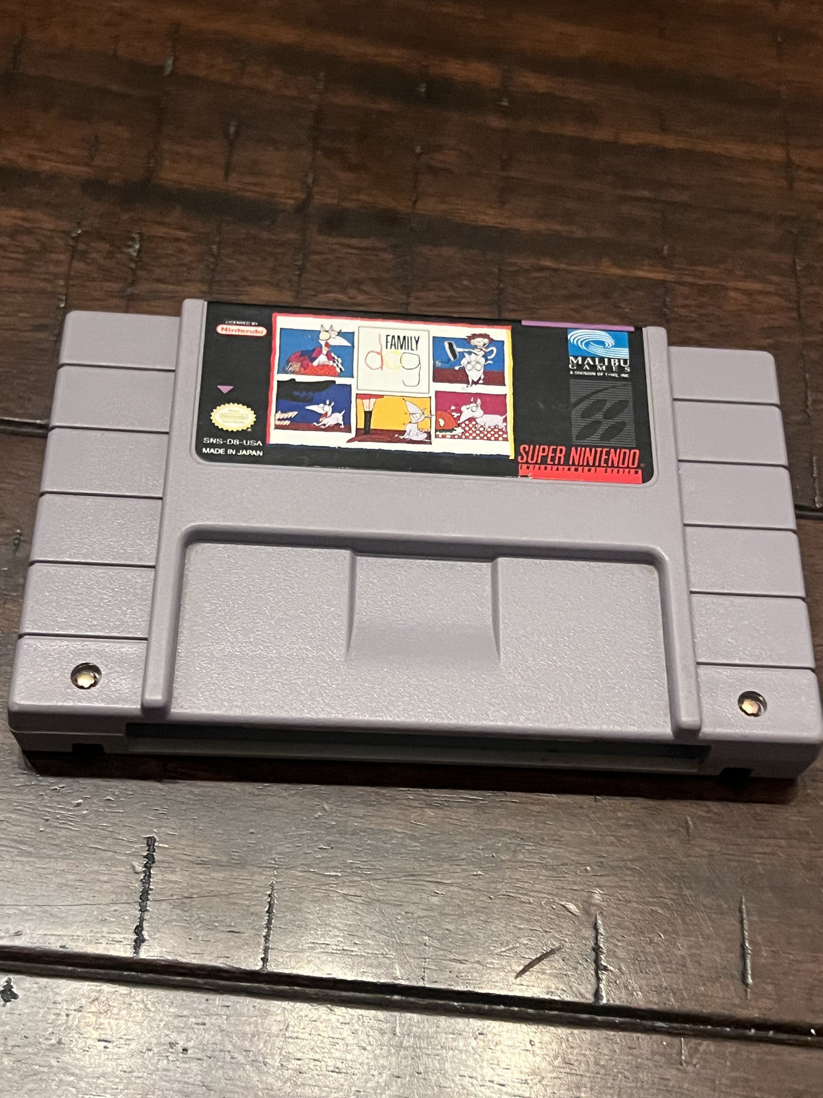 Family Dog (Super Nintendo SNES, 1993) CART ONLY