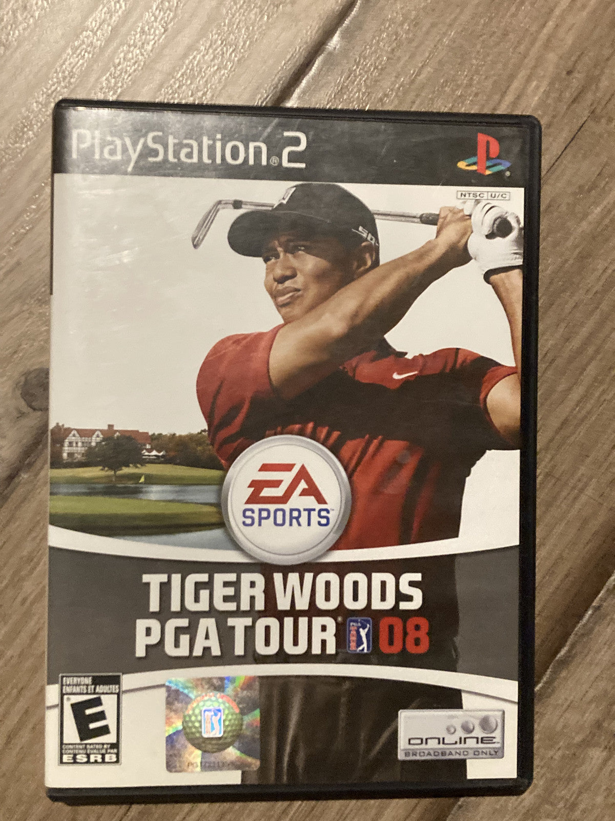 Tiger Woods PGA Tour 08 (Sony Playstation 2 PS2, 2007) CIB COMPLETE