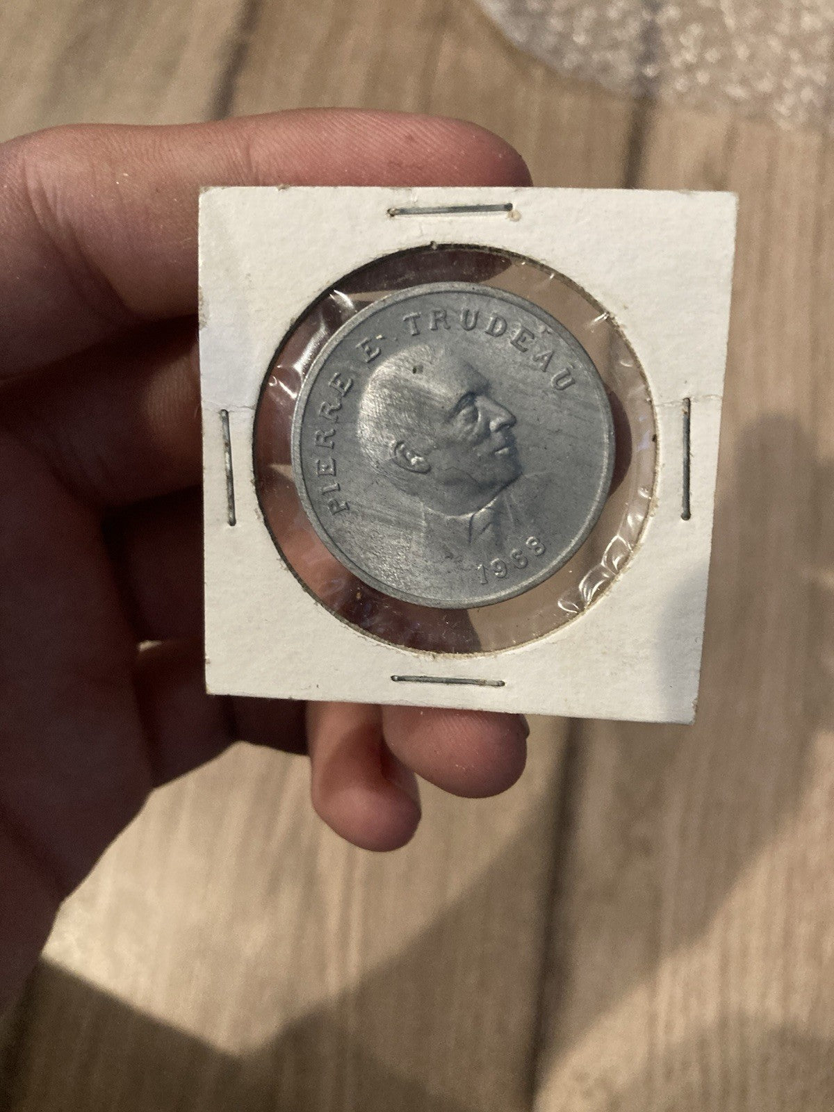 Ottawa Canada House of Commons Pierre E Trudeau Shell Oil Token
