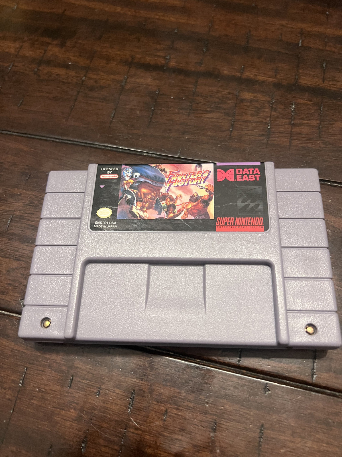 Fighter's History (Super Nintendo SNES, 1994) CART ONLY
