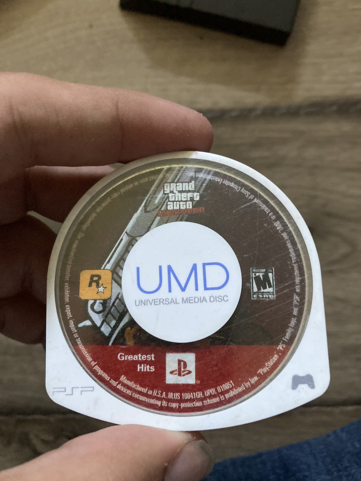 Grand Theft Auto Liberty City Stories (Sony PSP, 2005) DISC ONLY