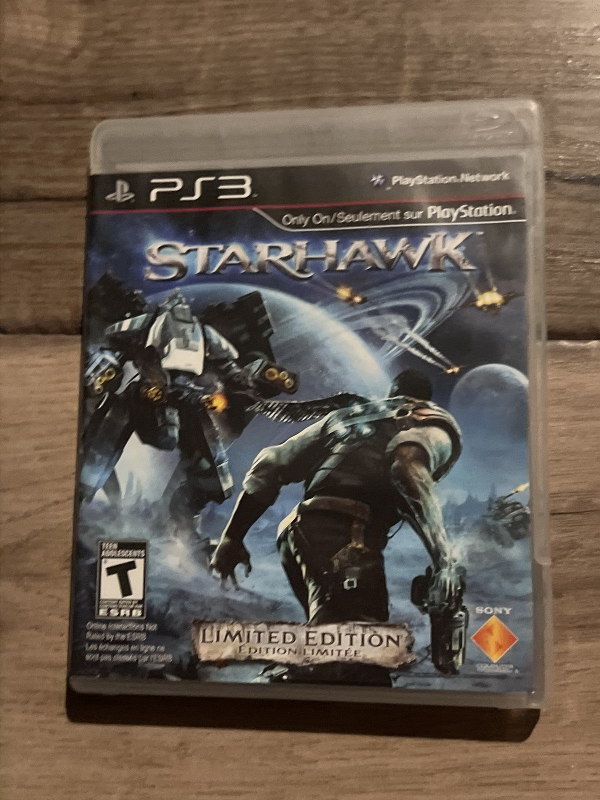 Starhawk: Limited Edition (Playstation 3, 2012) CIB COMPLETE