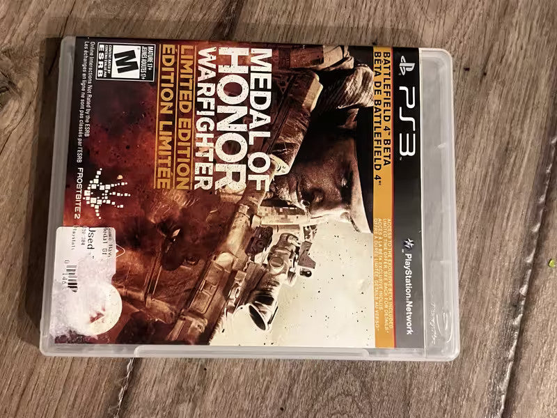 Medal of Honor Warfighter (Sony Playstation 3, 2012) NO MANUAL