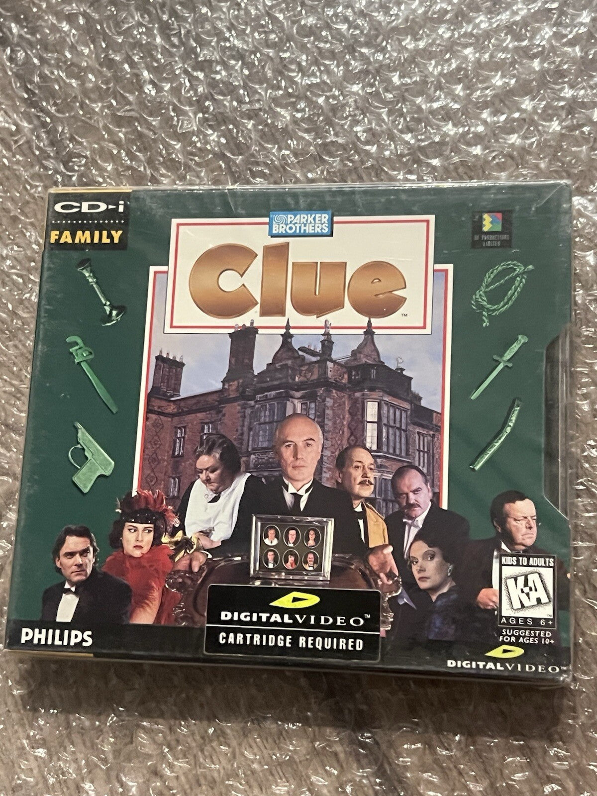 Clue (Philips CD-i CDI, 1994) BRAND NEW SEALED WITH SLIP COVER