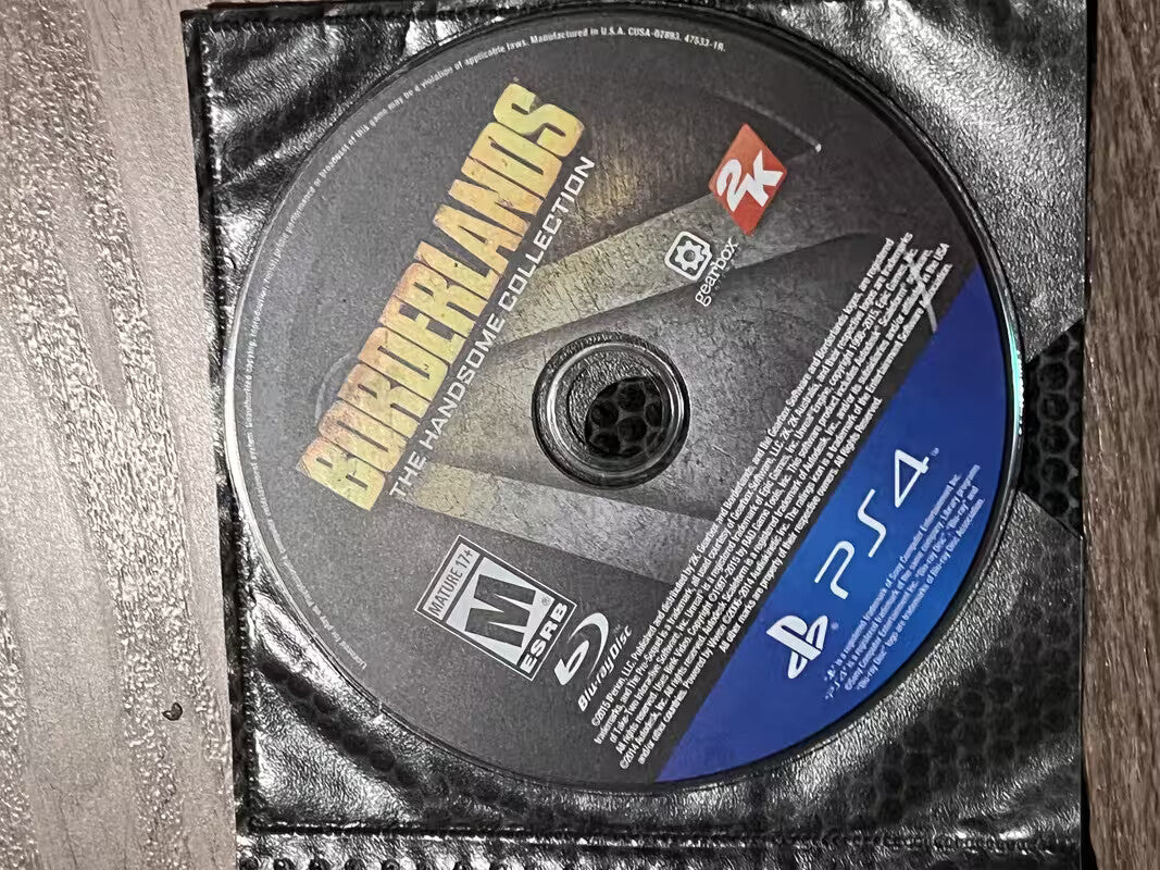 Borderlands: The Handsome Collection (Sony Playstation 4, 2015) DISC ONLY