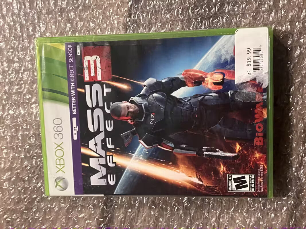 Mass Effect 3 (Microsoft Xbox 360, 2012) BRAND NEW SEALED