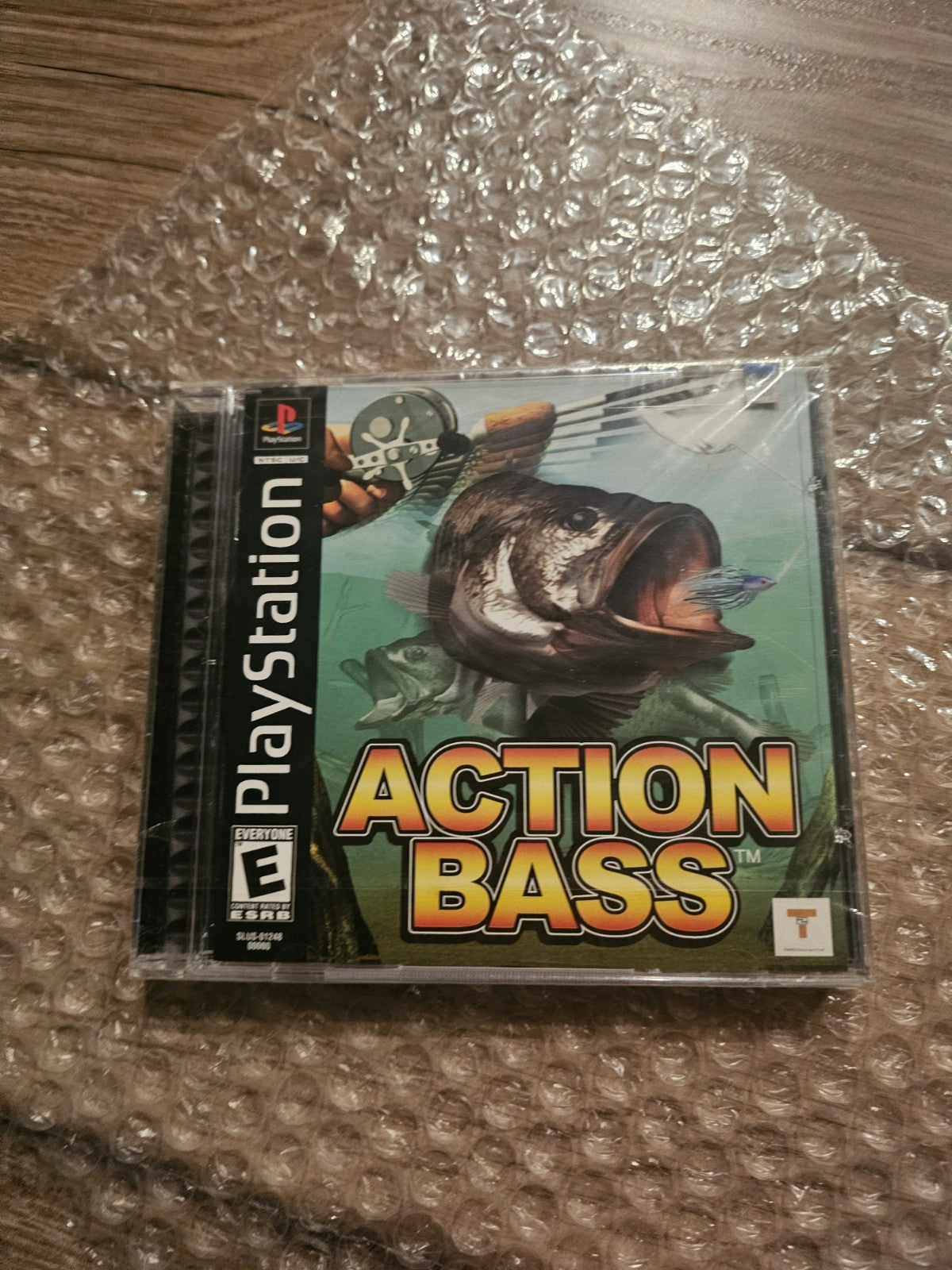Action Bass Fishing (Sony Playstation 1 PS1, 2000) BRAND NEW SEALED