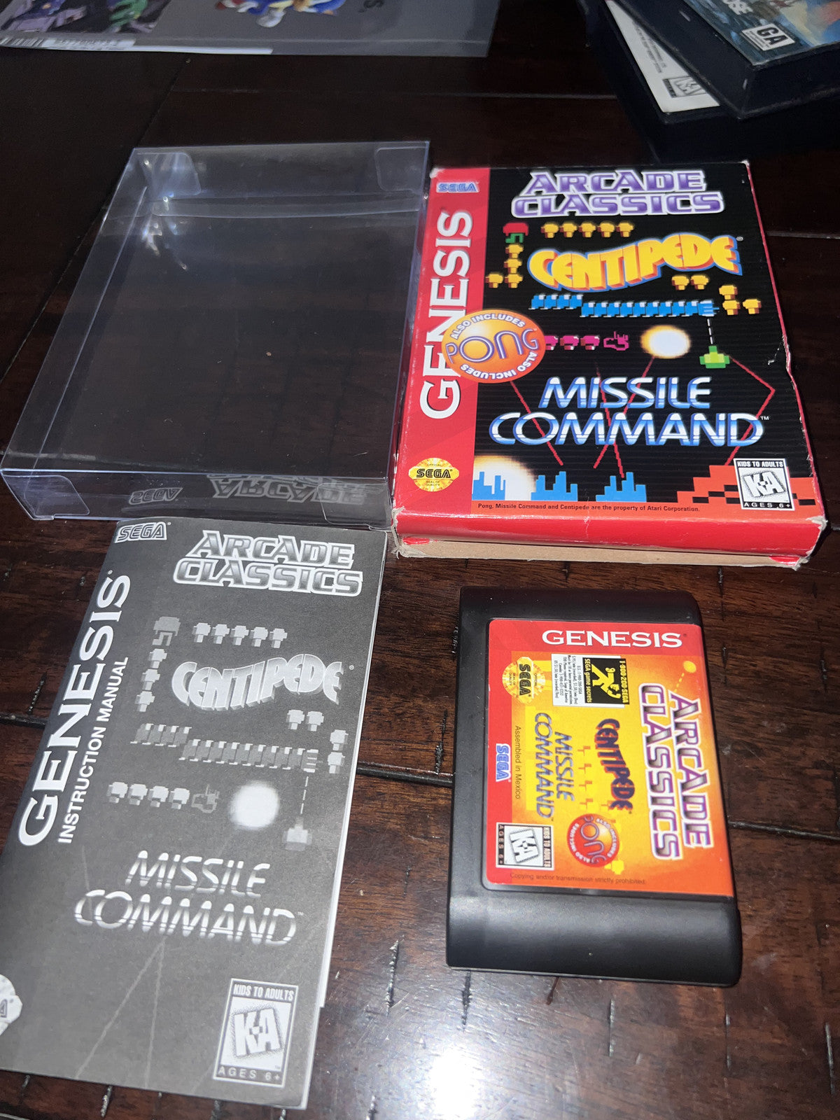 Arcade Classics (Sega Genesis, 1996) CIB COMPLETE IN BOX