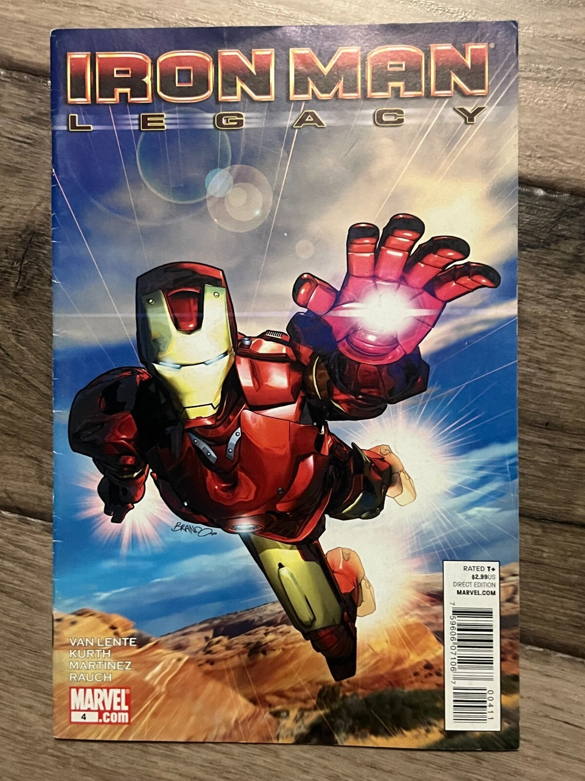 Marvel Comics Iron Man Legacy #4 2010