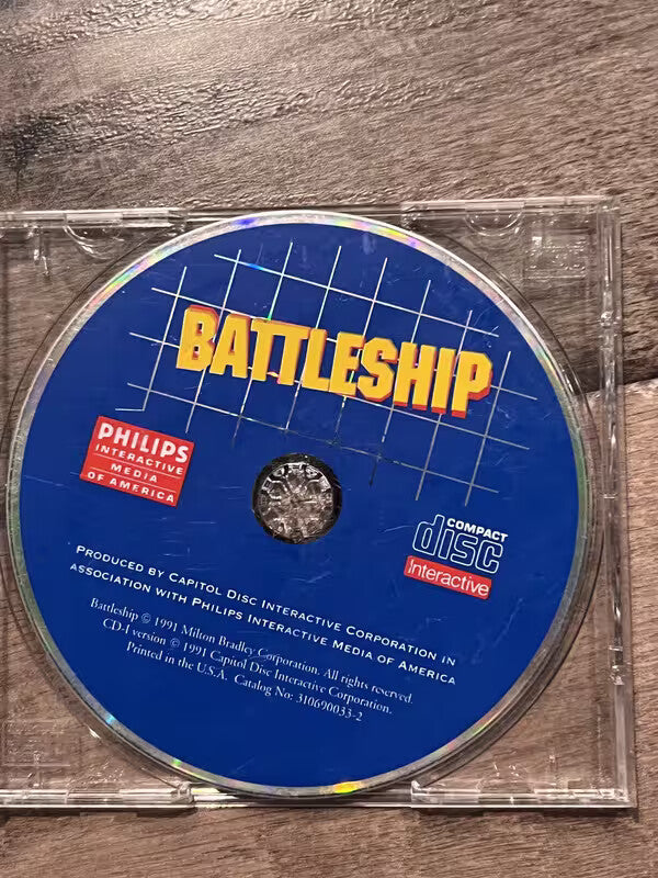 Battleship (Philips CD-i CDI, 1991) DISC ONLY
