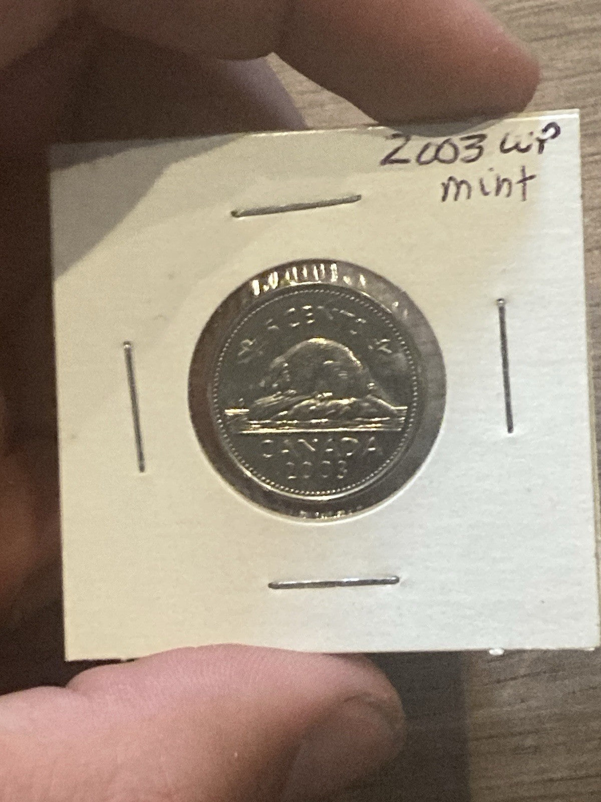 2003 WP Canadian Prooflike Nickel ($0.05)