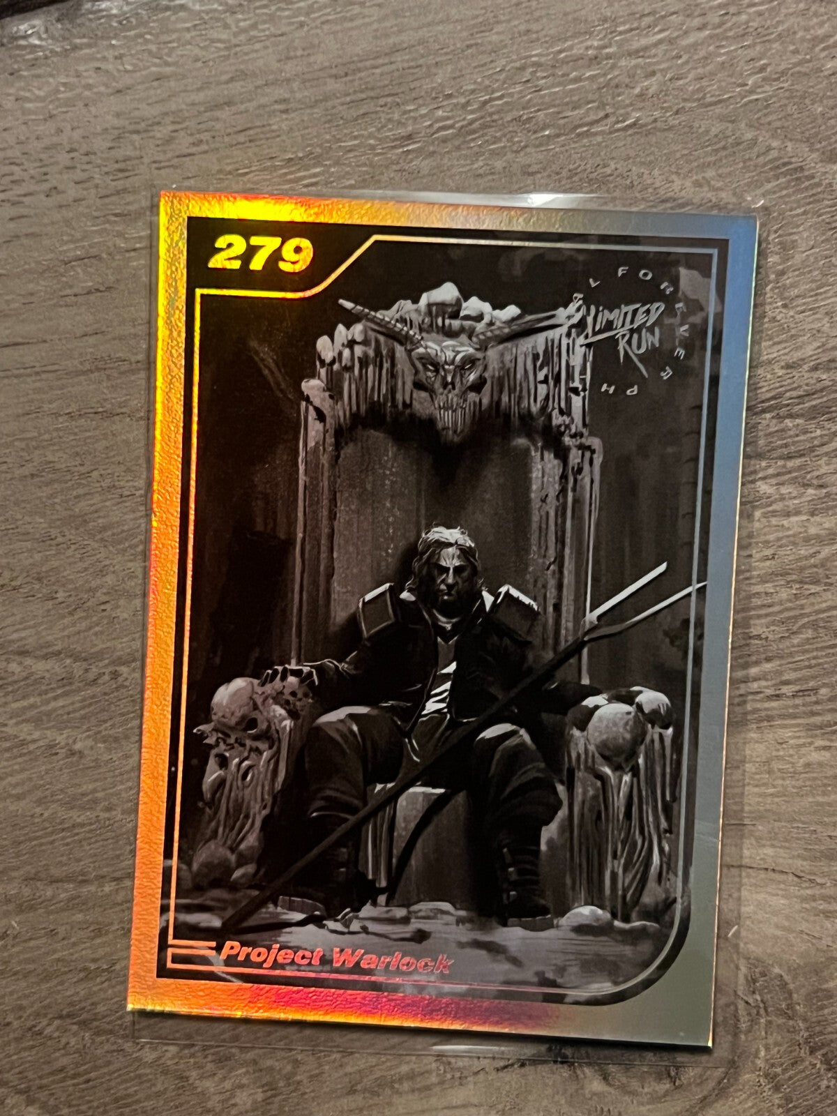Limited Run Games Silver Trading Card Series 2 279 #279: Project Warlock