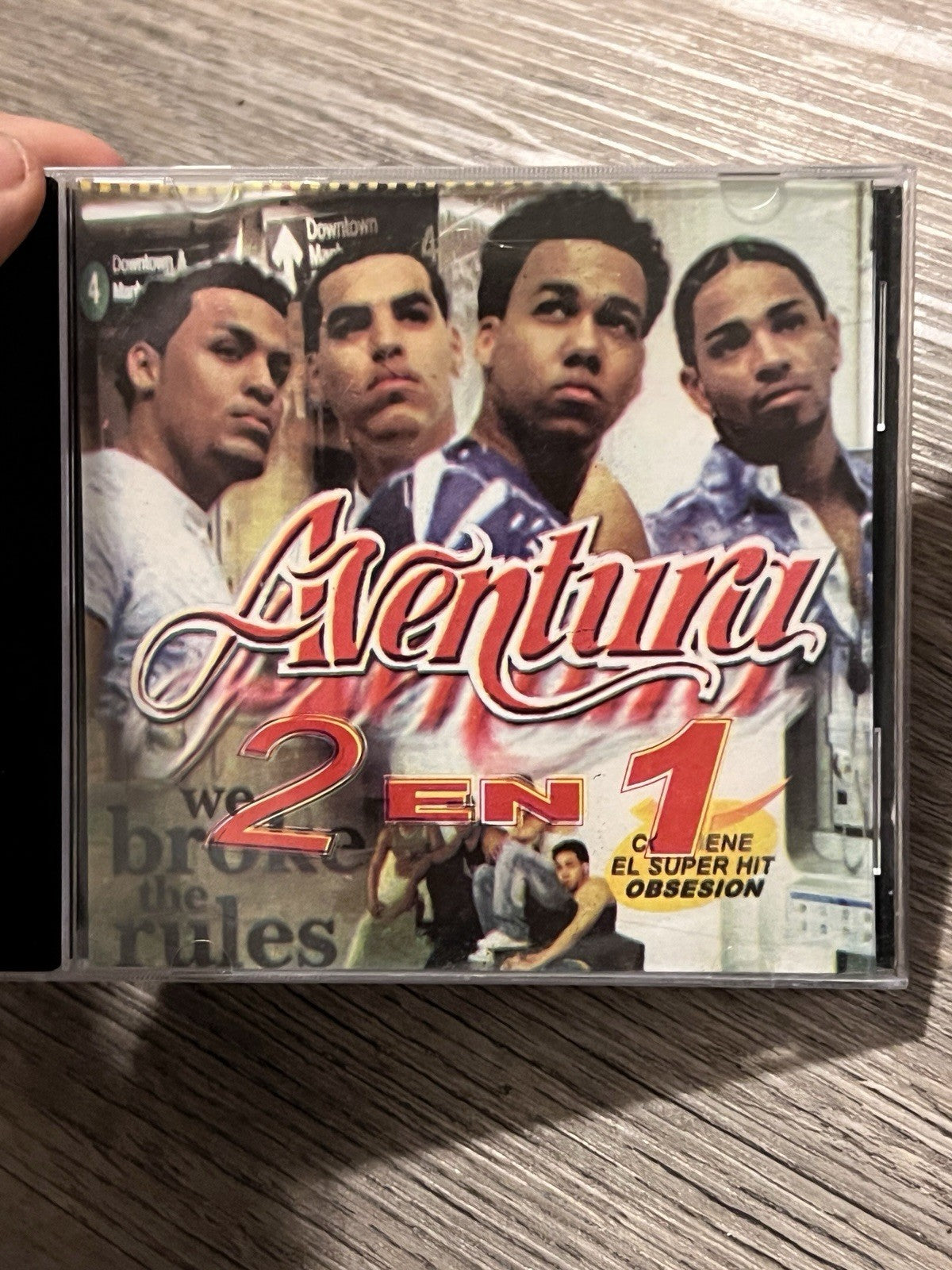 Aventura We Broke the Rules 2 en 1 (CD) CIB COMPLETE