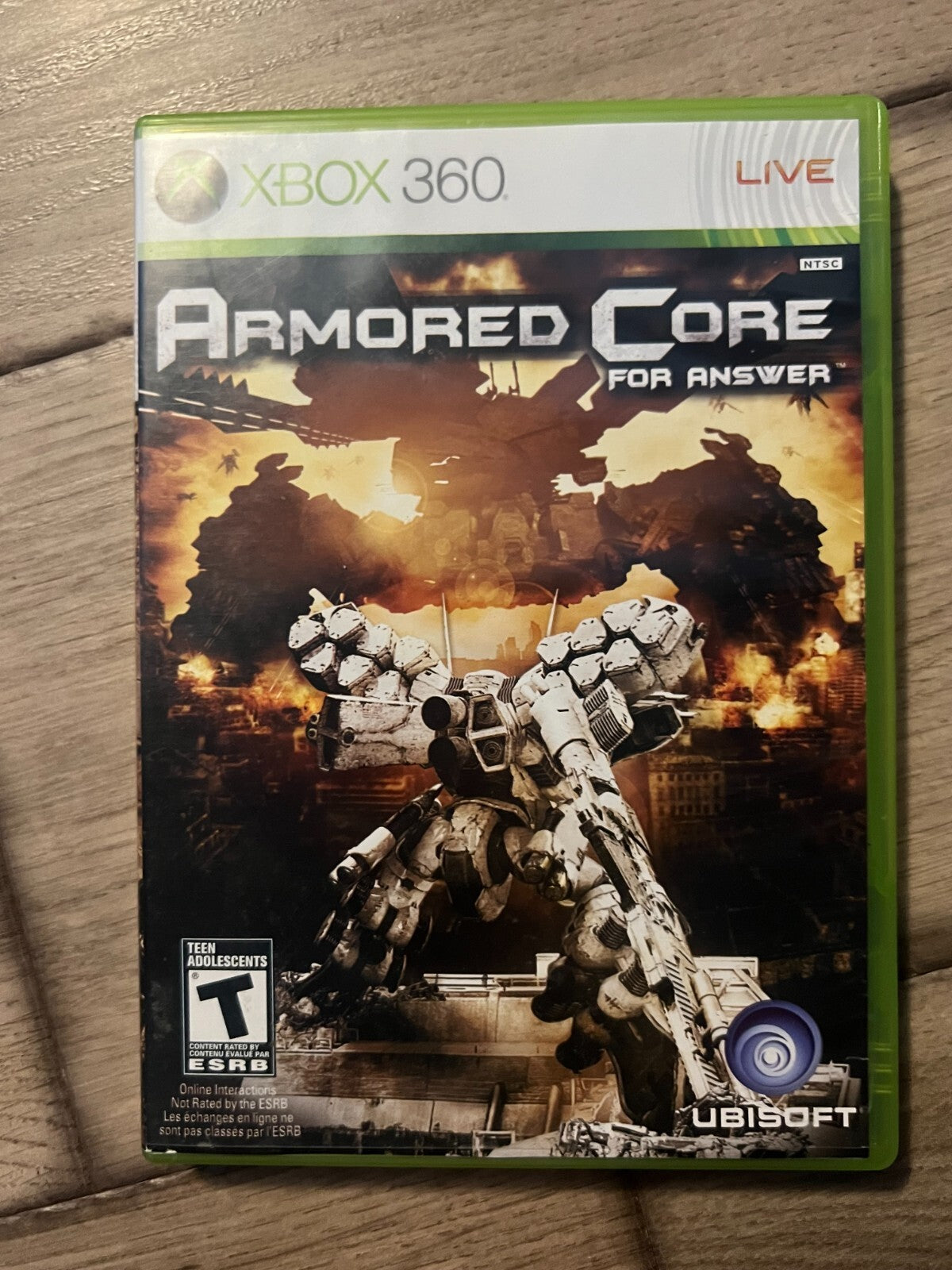Armored Core For Answer (Microsoft Xbox 360, 2008) CIB