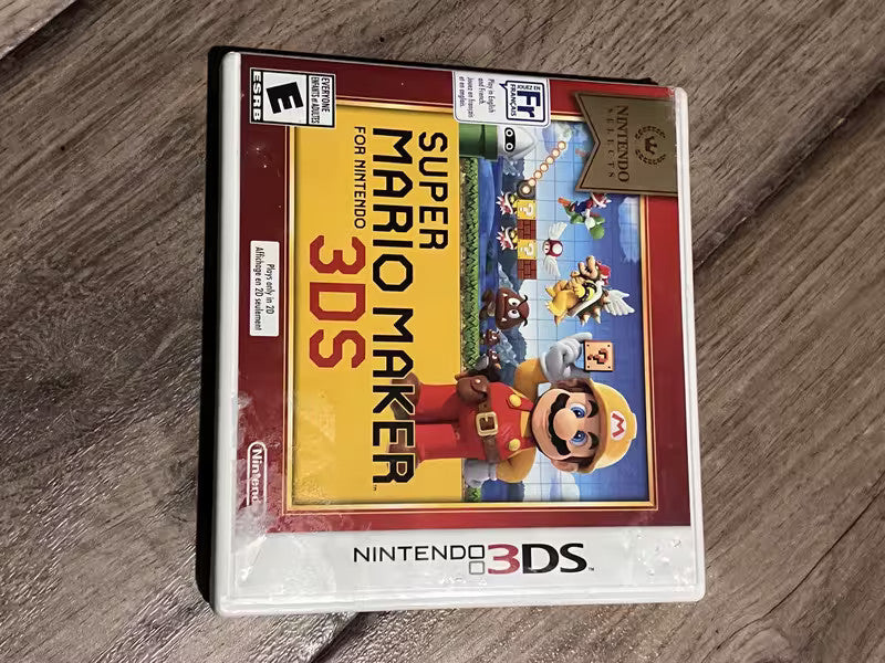 Super Mario Maker: Nintendo Selects (Nintendo 3DS, 2016) CIB