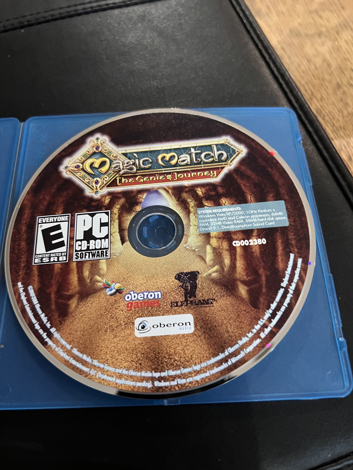 Magic Match The Genuine Journey Pc Game Oberon Games DISC ONLY