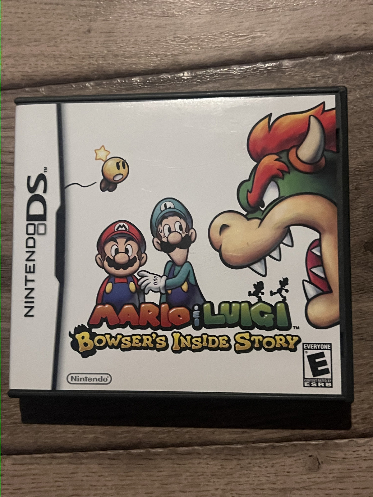 Mario & Luigi: Bowser's Inside Story (Nintendo DS, 2009) CIB COMPLETE