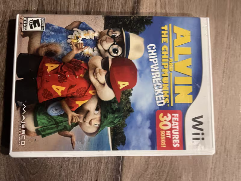Alvin & Chipmunks: Chipwrecked (Nintendo Wii, 2011) CIB