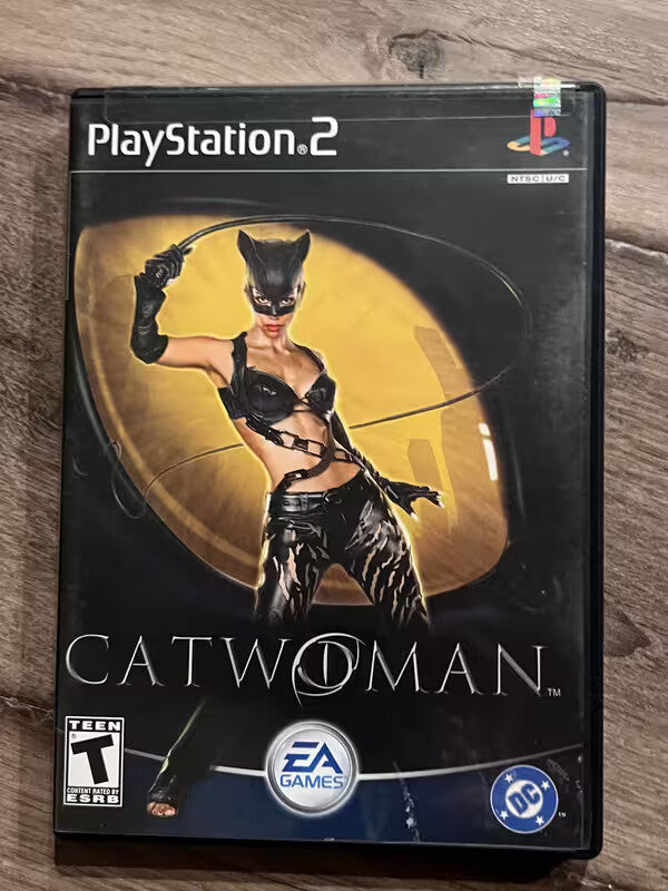 Catwoman (Sony Playstation 2, 2004) NO MANUAL