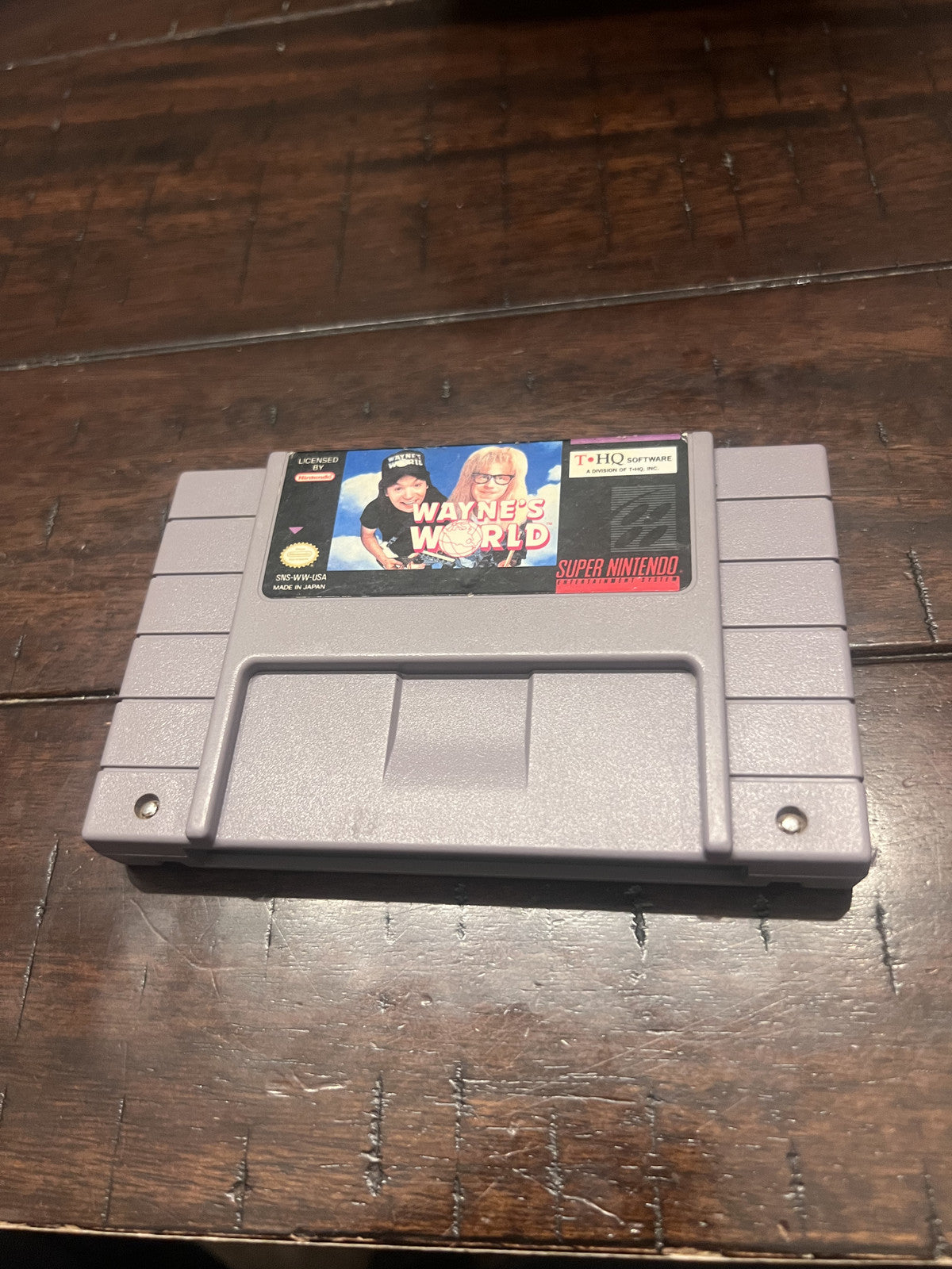 Wayne's World (Super Nintendo SNES, 1993) CART ONLY
