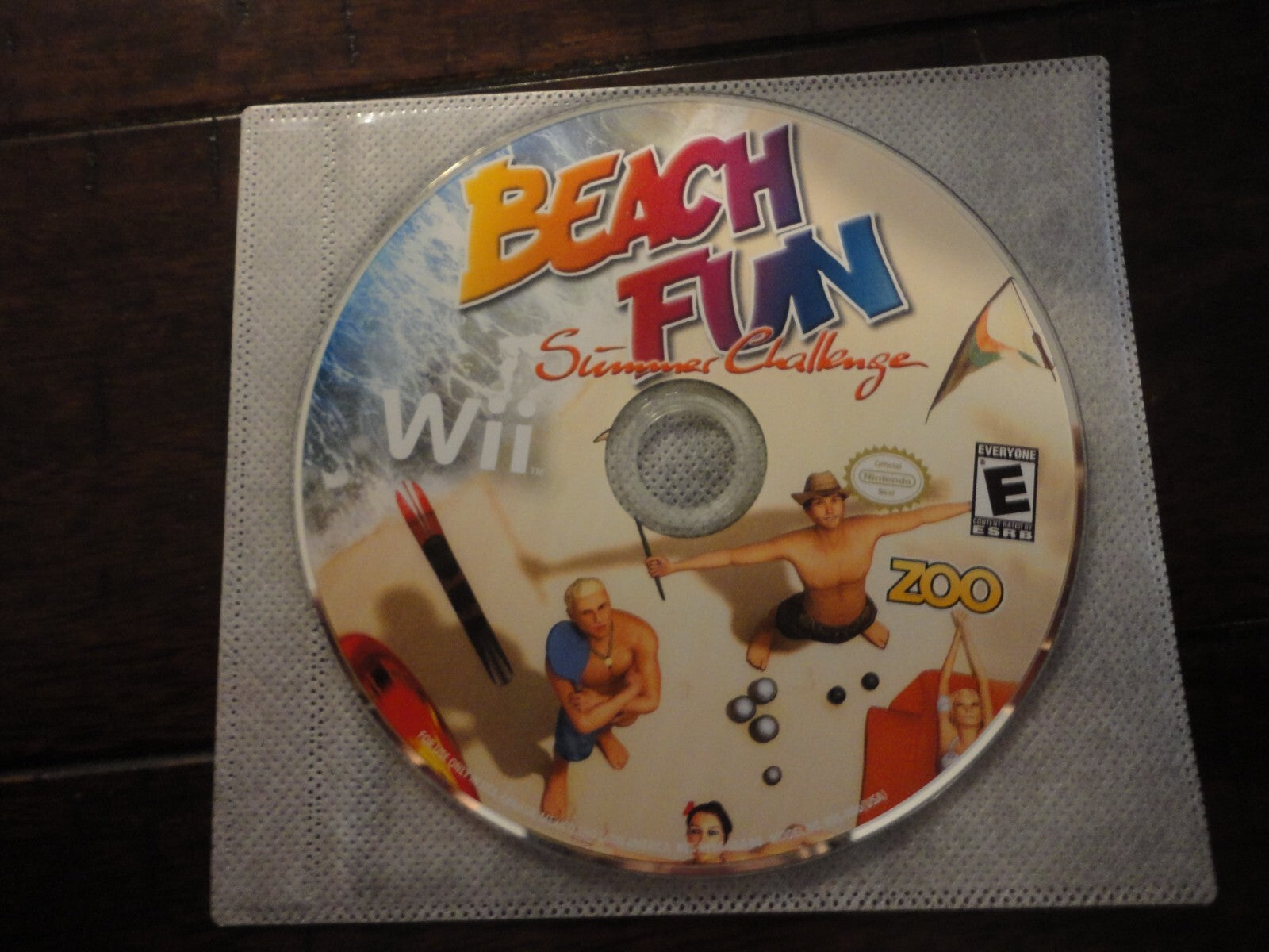 Beach Fun: Summer Challenge (Nintendo Wii, 2010) DISC ONLY