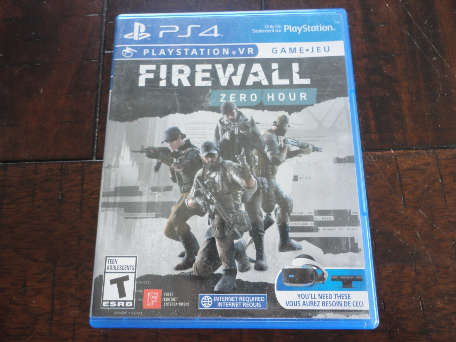 Firewall: Zero Hour VR (Sony PlayStation 4 VR, 2018) CIB