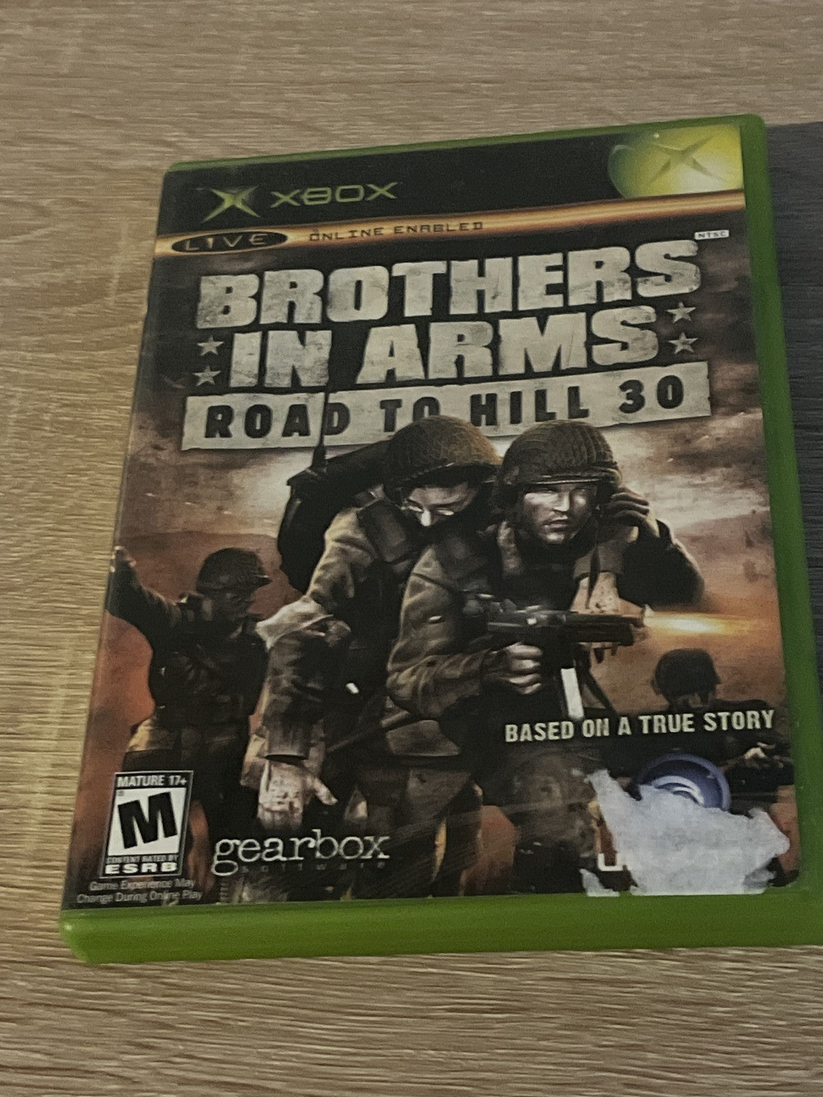 Brothers in Arms Road to Hill 30 (Microsoft Xbox, 2005) CIB COMPLETE