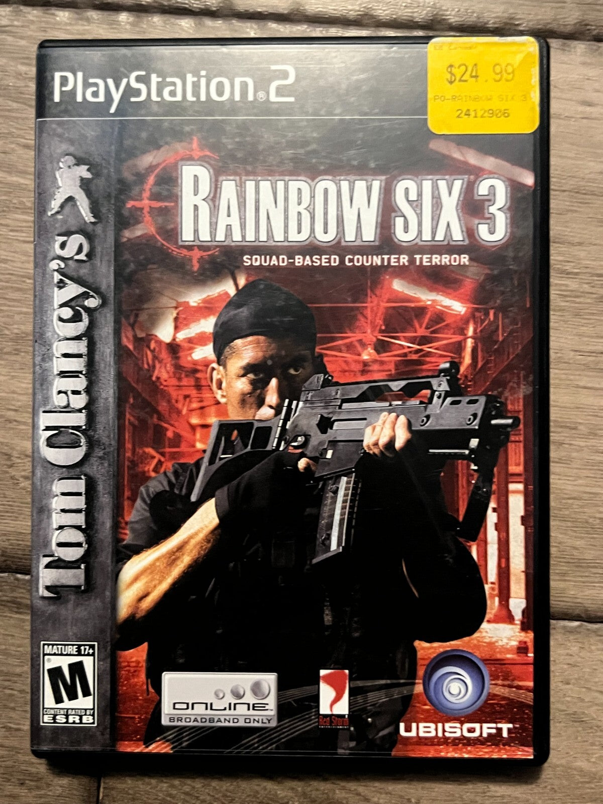 Tom Clancy's Rainbow Six 3 (Sony PlayStation 2, 2004) CIB