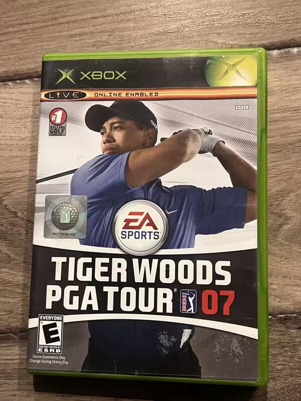 Tiger Woods PGA Tour 07 (Microsoft Xbox, 2006) CIB