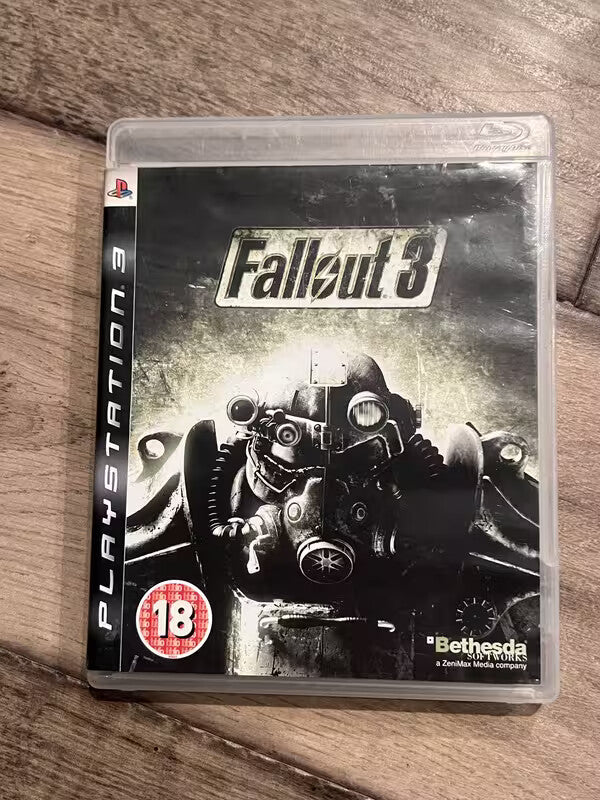 Fallout 3 With Game Year Disc Inside (Sony Playstation 3 PS3, 2009) CIB