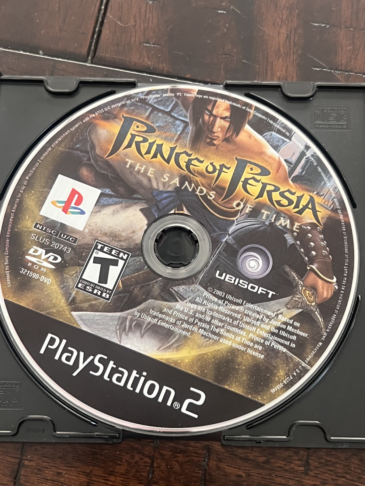 Prince of Persia Sands of Time (Sony Playstation 2 PS2, 2003) DISC ONLY