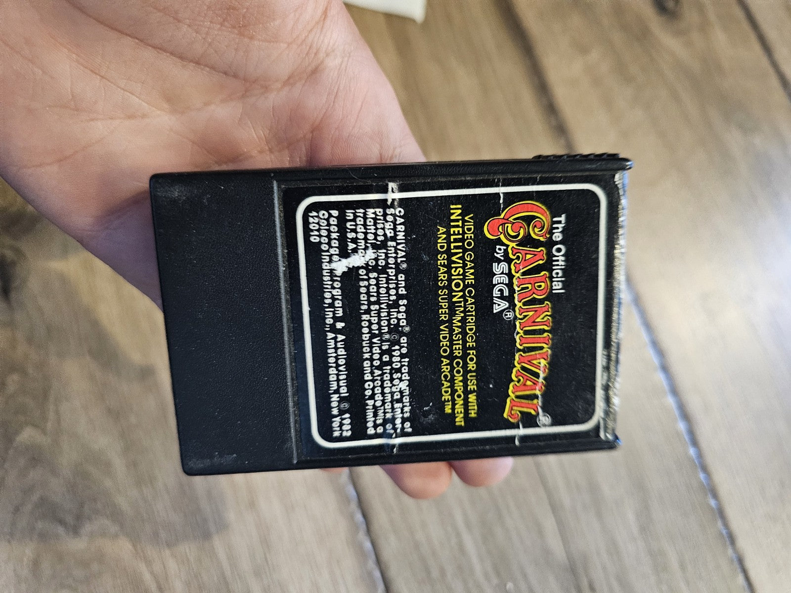 Carnival by SEGA (Mattel Intellivision, 1982) CART ONLY