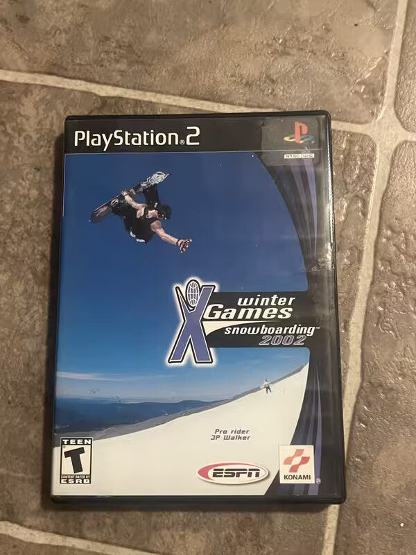 ESPN X Winter Games Snowboarding 2002 (Sony Playstation 2, 2002) CIB COMPLETE
