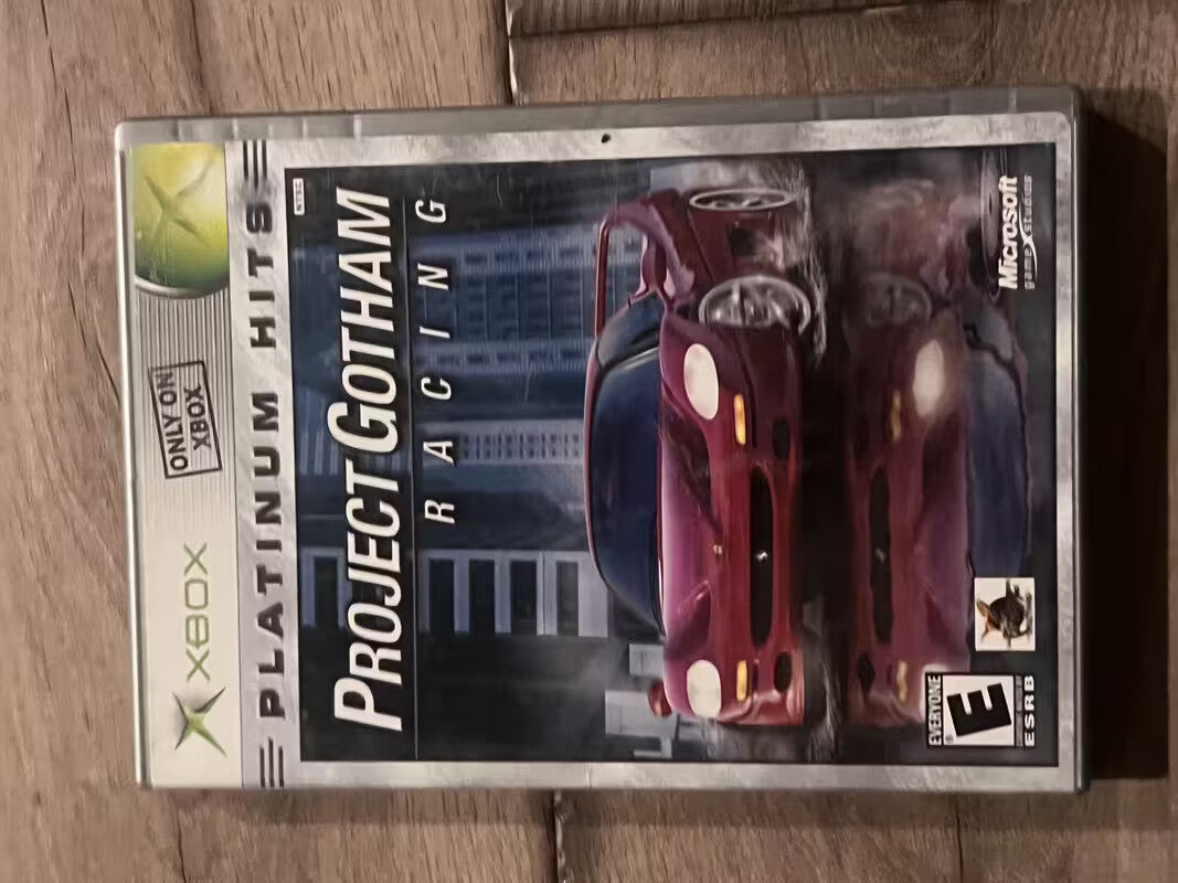 Project Gotham Racing: Platinum Hits (Microsoft Xbox, 2001) CIB