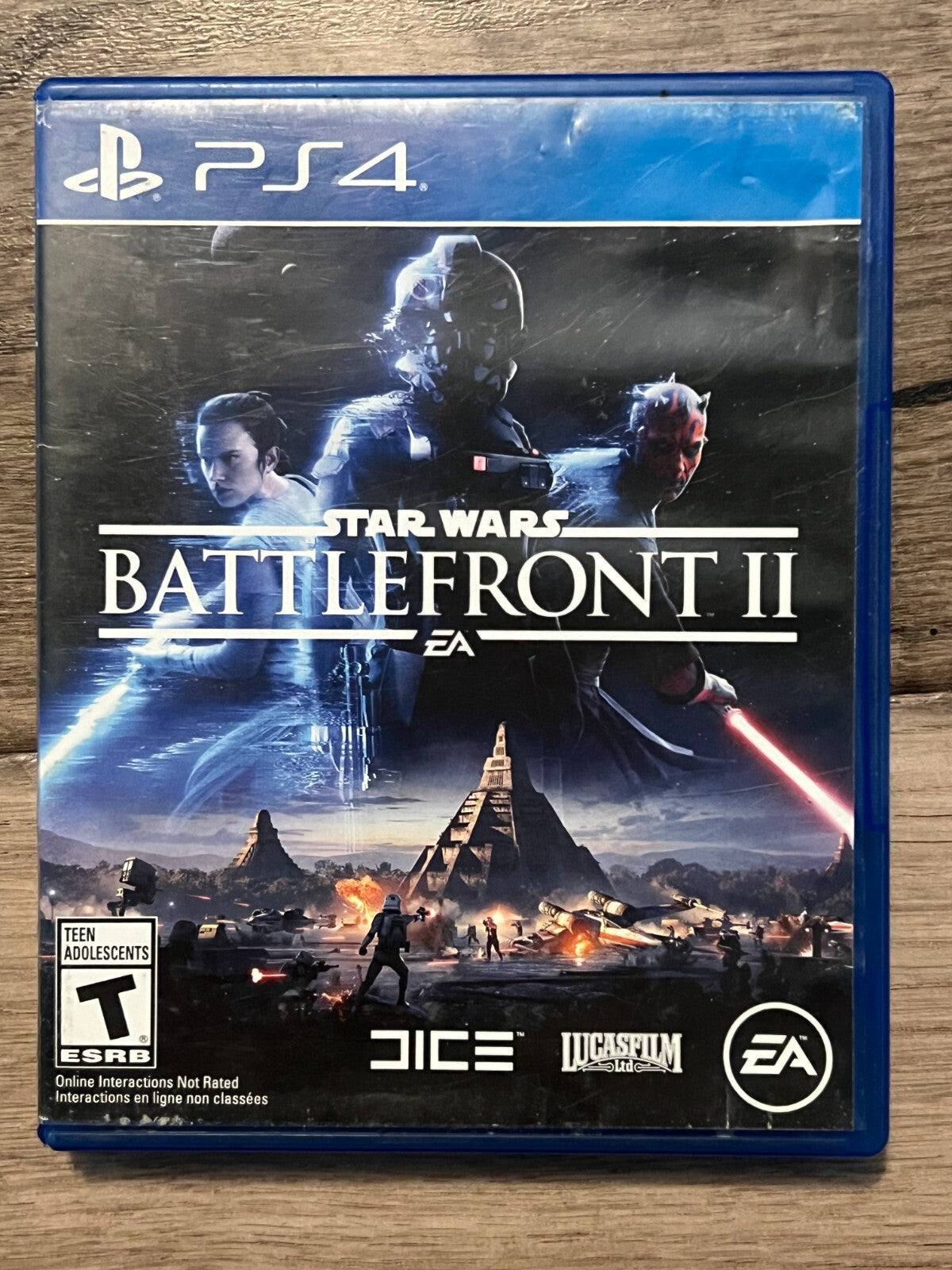 Star Wars Battlefront II (Sony PlayStation 4, 2017) CIB