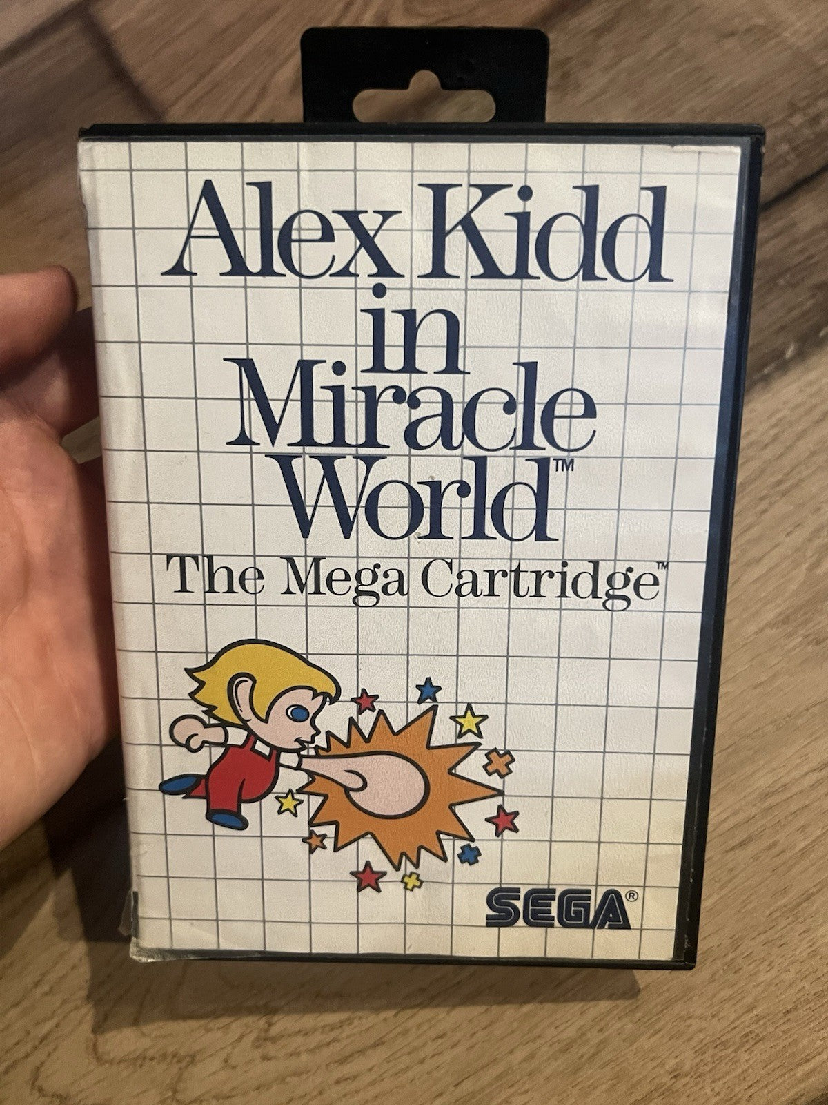 Alex Kidd in Miracle World (Sega Master System, 1986) ARTWORK ONLY