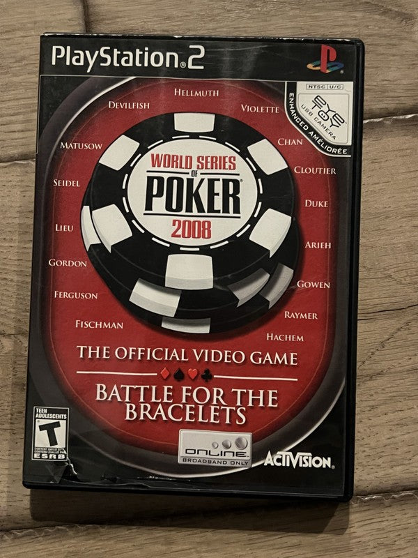 World Series of Poker 2008: Battle for the Bracelets (PlayStation 2, 2007) CIB